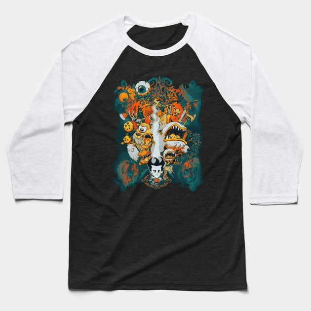 Don't Starve Baseball T-Shirt by The Fanatic